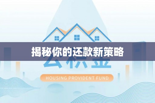 巩义揭秘你的还款新策略