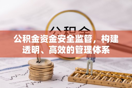 巩义公积金资金安全监管，构建透明、高效的管理体系